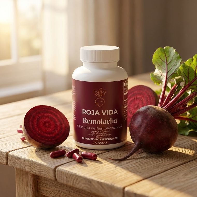 The bottle with fresh whole and halved beetroot